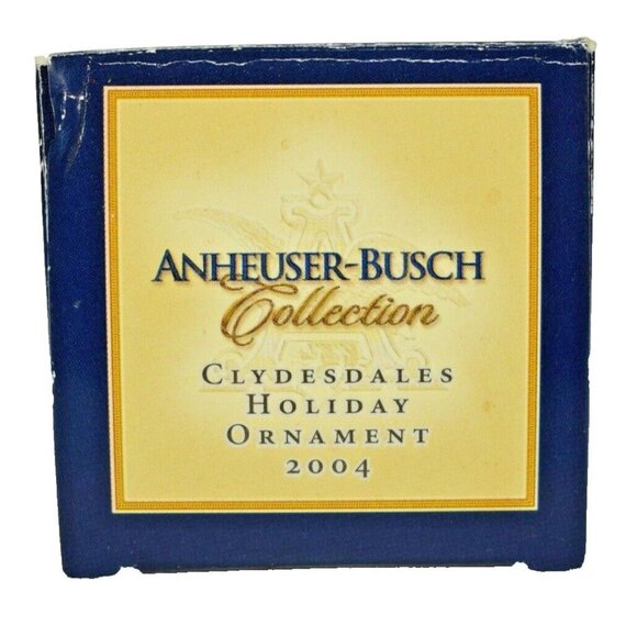 Anheuser-Busch Collection Clydesdales Holiday Ornament 2004 in Box (Christmas) - Picture 8 of 9